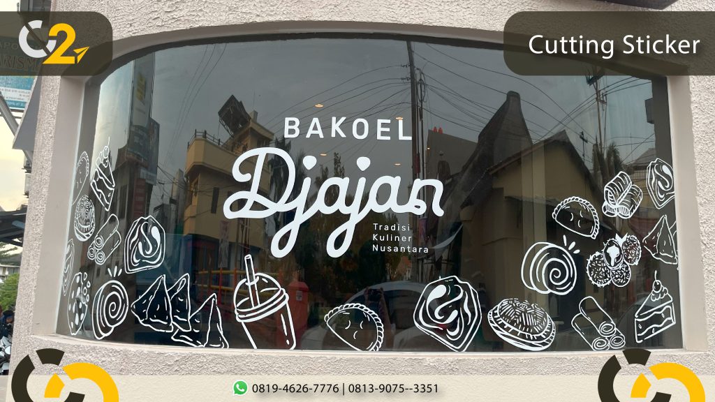 cutting sticker semarang bakoel djajan