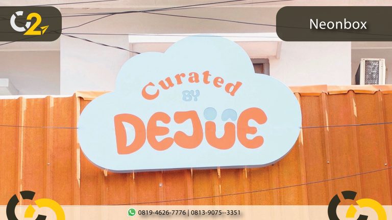 Neon Box Semarang Curated by Dejue Cipta Citra Advertising Semarang