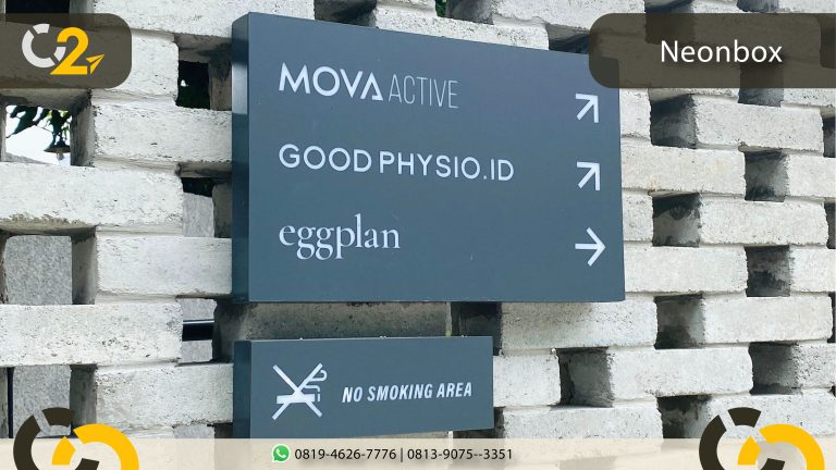 Neon Box Semarang Mova active Cipta Citra Advertising Semarang