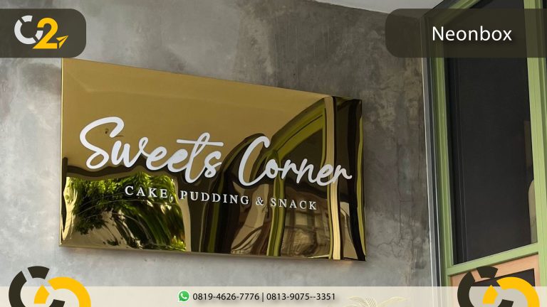 Neon Box Semarang Sweets Corner Cipta Citra Advertising Semarang