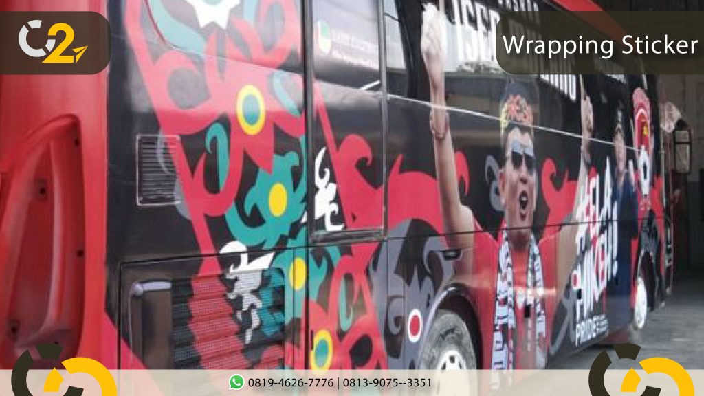 wrapping sticker bus