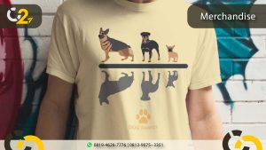 Pet T-shirt Merchandise Cipta Citra Advertising Semarang