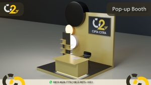 Pop-up booth 3D Cipta Citra Advertising Semarang